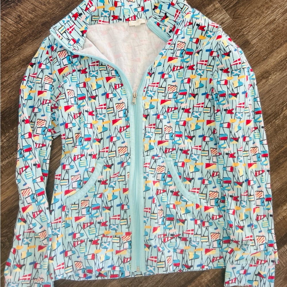 Talbots Multicolor Patterned jacket